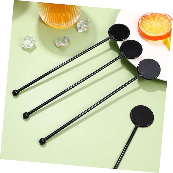 HEMOTON 100 Pcs Swizzle Stick Wedding Cocktail Stirrer Stir Sticks Stirring - Image 8