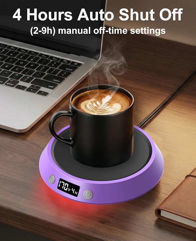 Kepwam Coffee Mug Warmer - 50W Electric Coffee Warmer - Image 3