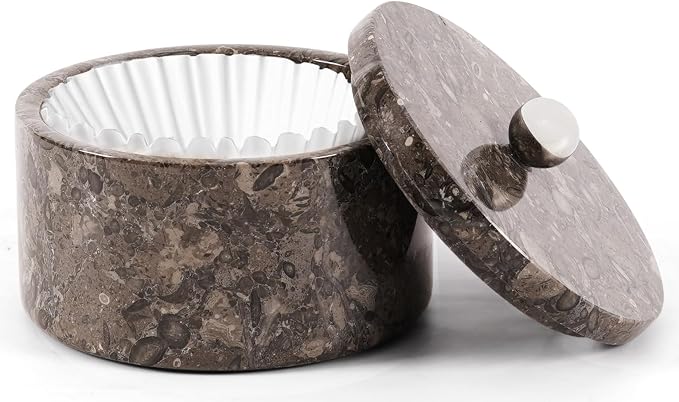 Marble Coffee Filter Holder – 6 inch Handmade Oceanic Coffee Filter Holder by MARBLERANGE