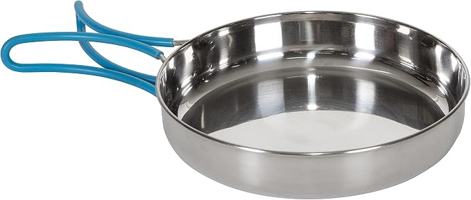 Stansport Stainless Steel Camping Cookware Set – Durable Nesting Mess Kit - Image 5