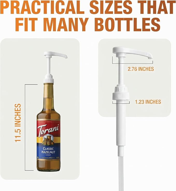 Syrup Pumps- Compatible with Torani and Davinci Bottles - Image 7