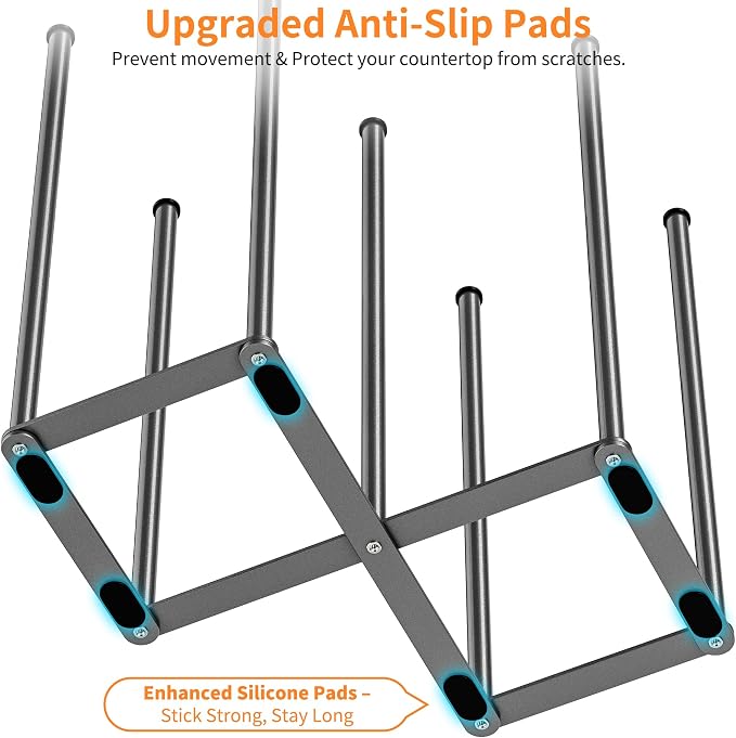 KORRTFID Foldable Bottle Drying Rack, Baby Bottle Drying Rack, Collapsible Cup - Image 7