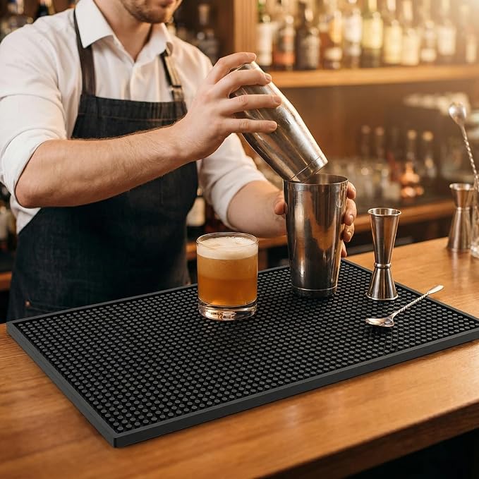 Bar Mat, Non-Slip Large Dish Drying Spill Mat - Image 2