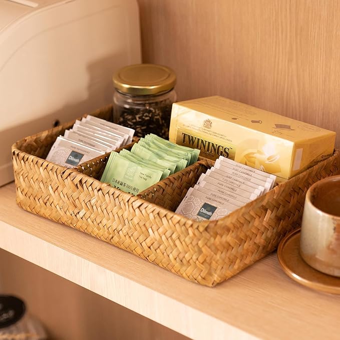 YANGQIHOME Tea Bag/Sugar Packet Holder, Coffee Station Condiment Organizer - Image 3