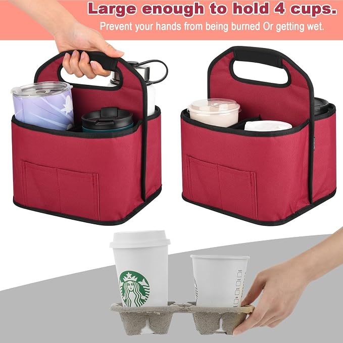 Beautyflier Drink Carrier with Handle - Image 5