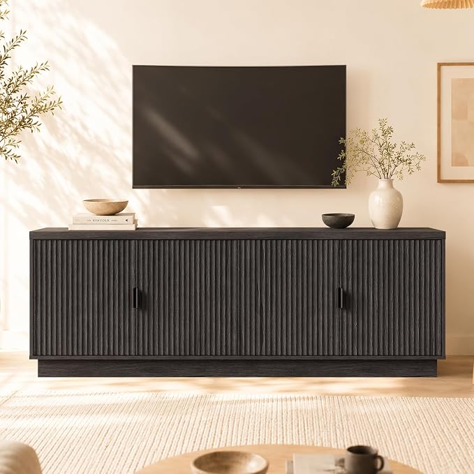 Fatmok 68" TV Stand for 75Inch TV, Entertainment Center - Image 3