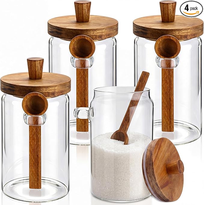 Remerry Set of 4 Glass Jar by Remerry