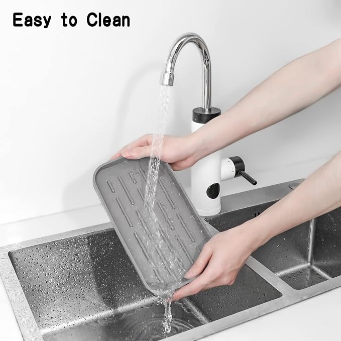 MicoYang Silicone Kitchen Sink Organizer Tray - Image 7
