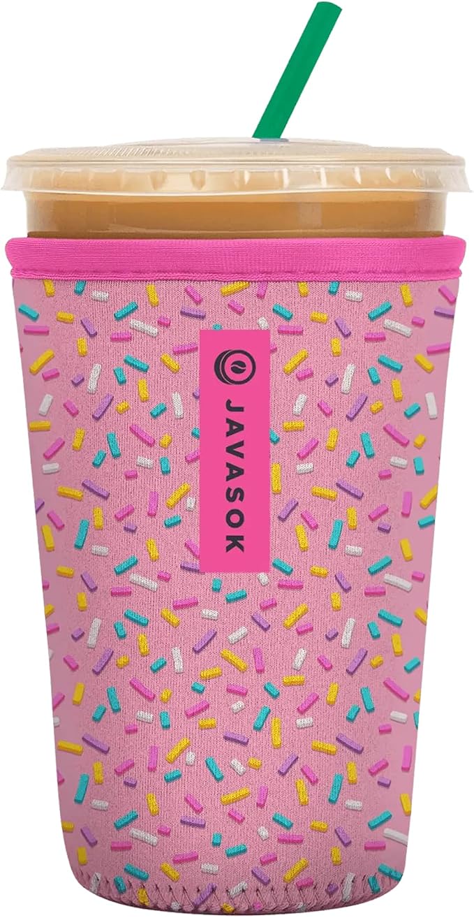 Sok It JavaSok Iced Coffee & Cold Soda Insulated Neoprene Cup Sleeve by SokIt