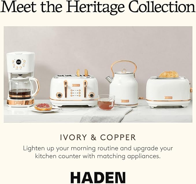 HADEN Coffee Machine, 12 Cup Programmable Drip Coffee Maker - Image 5