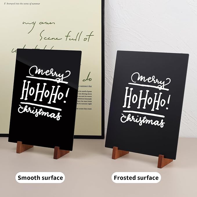 Double-Side Chalkboard Painting Sign 8.5x11 Inch - Image 3