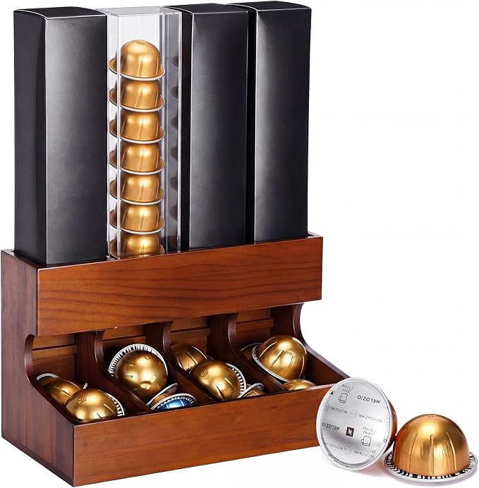Wooden Coffee Pod Dispenser Compatible by Unknown