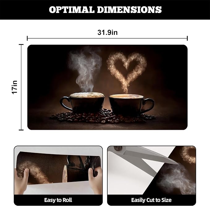 Dish Drying Mat Large Coffee Mat Absorbent Drying Mat - Image 6