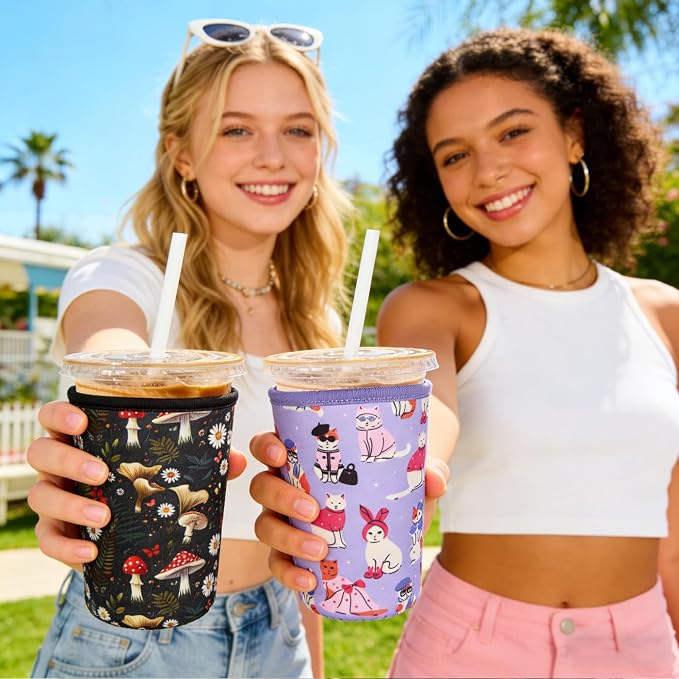 Reusable Iced Coffee Insulator Sleeve - Image 7