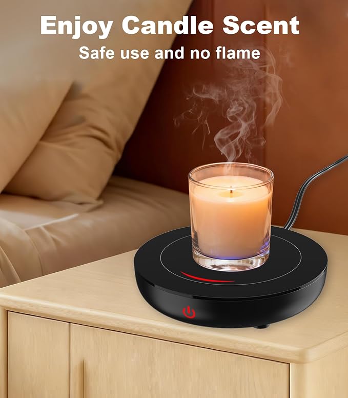 Kepwam Coffee Mug Warmer for Desk, 3-Temp Fast Heating Cup Warmer - Image 4