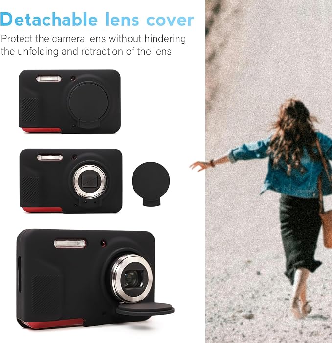 Case for KODAK PIXPRO FZ55, Soft Silicone Camera Case for Kodak FZ55 - Image 5