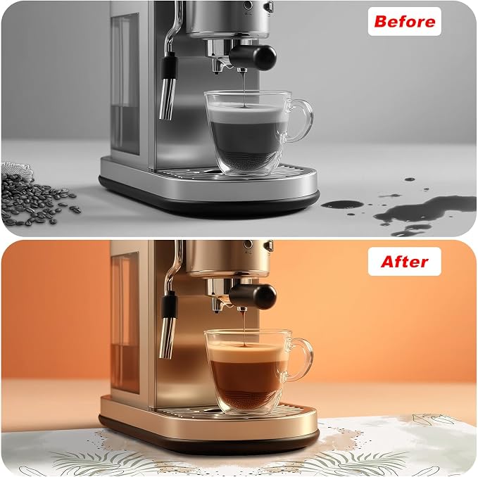 Coffee Mat, Coffee Bar Accessories Fit Under Coffee Maker Espresso Machine - Image 6