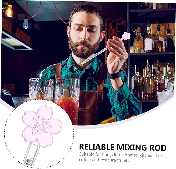 1pc Long Handle Glass Stirring Rod - Image 3