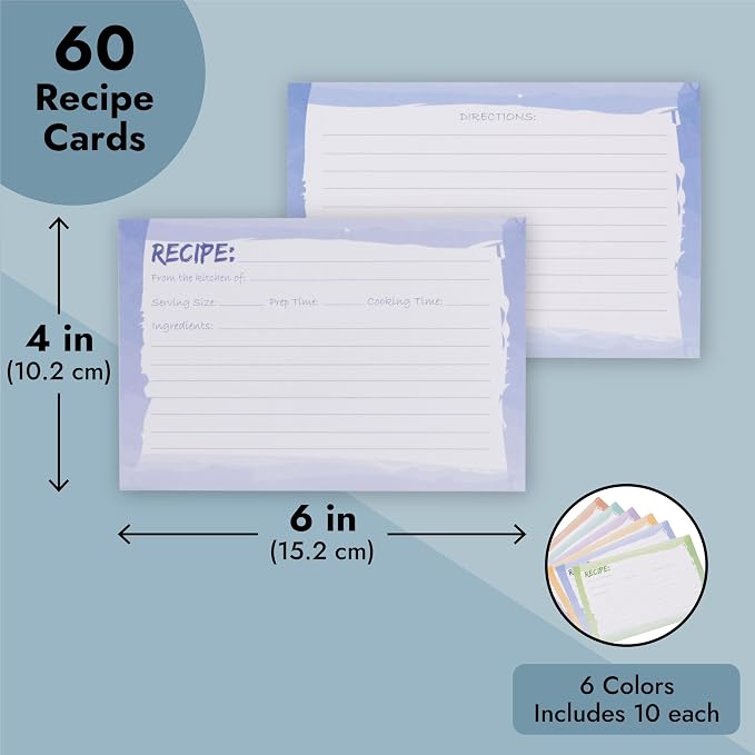 Juvale Recipe Cards - Image 4