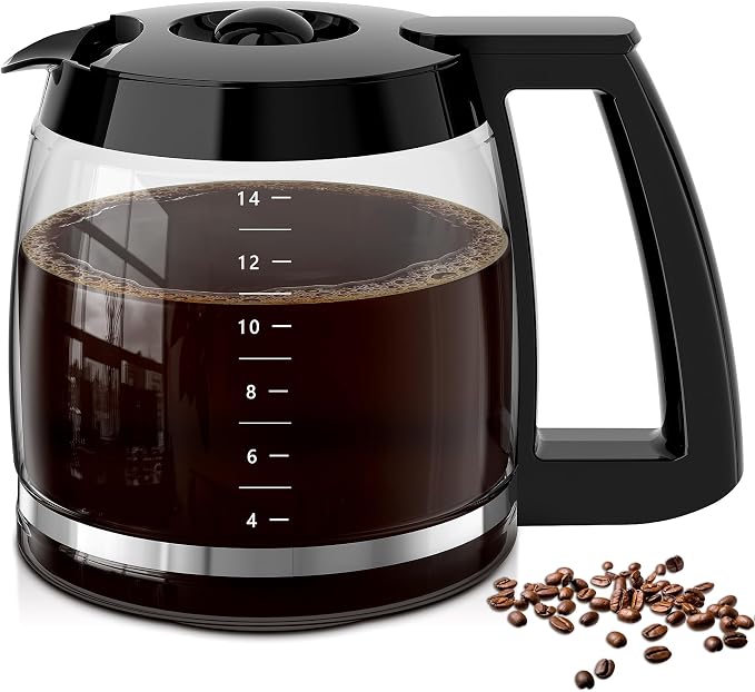 14-Cup Coffee Pot Replacement for Cuisinart Coffee Maker DCC-220, DCC-3200P1 by Unknown