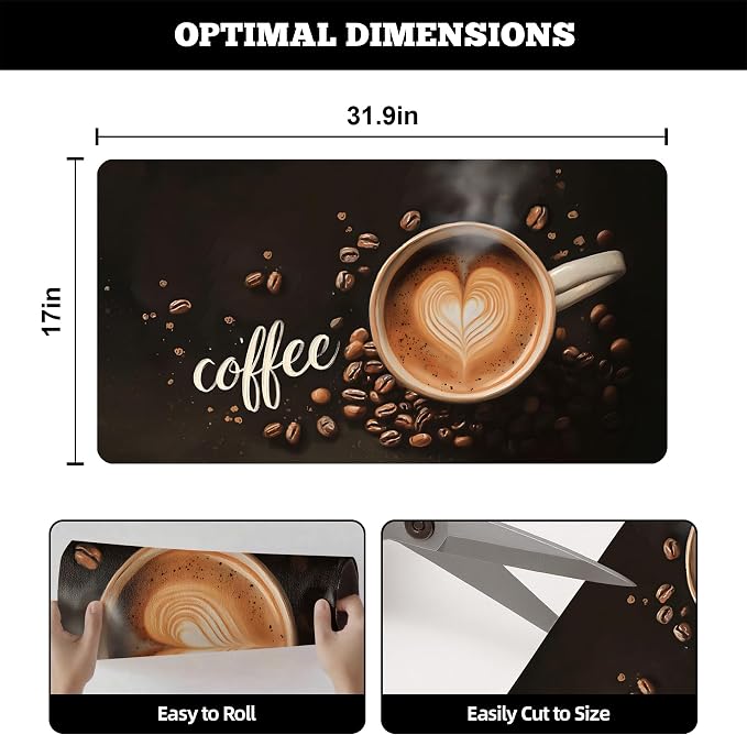 Dish Drying Mat Large Coffee Mat Absorbent Drying Mat - Image 6