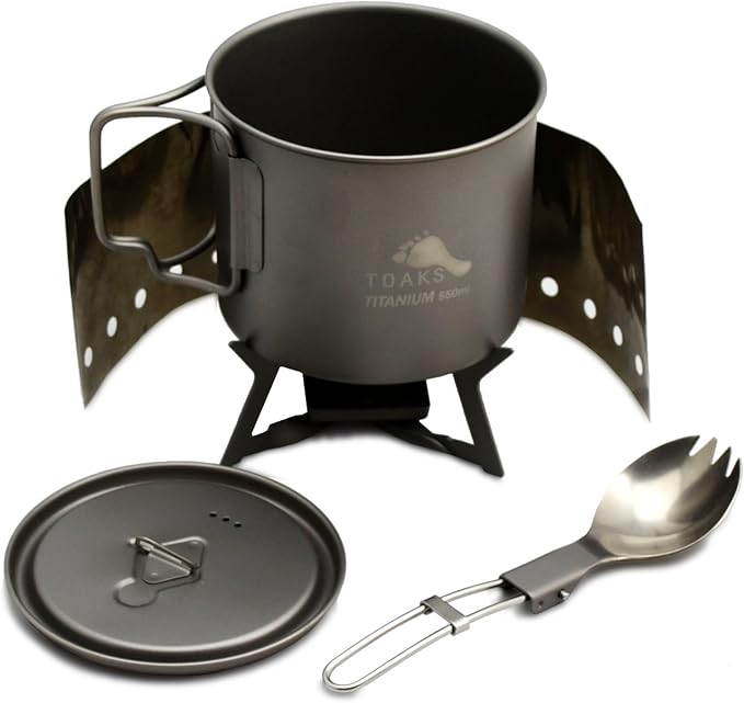 TOAKS Ultralight Titanium Cook System by TOAKSOutdoor