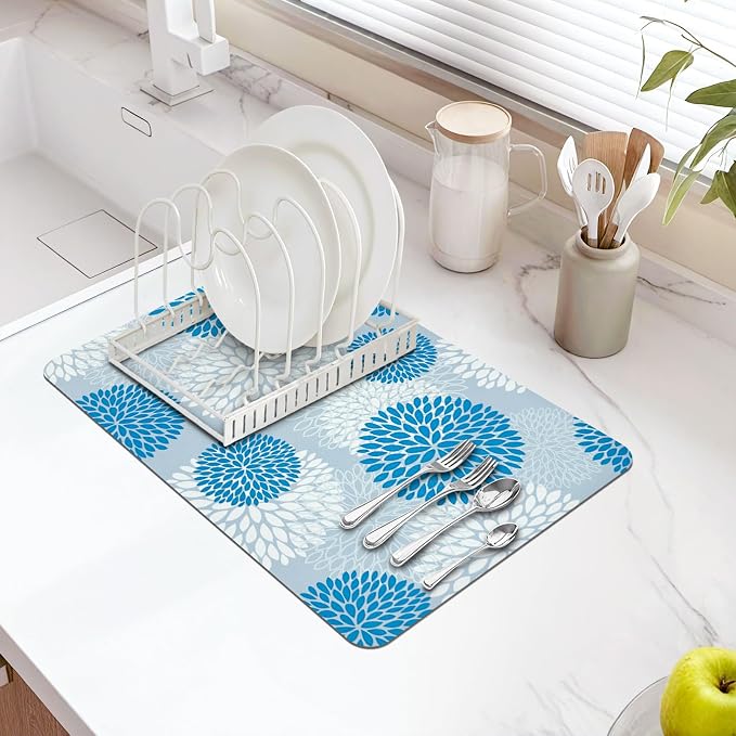 Dish Drying Mat, Dish Mat Drying Kitchen Mat - Image 4