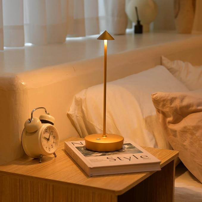 Cordless Table Lamps Rechargeable, 6000mAh Battery Operated LED Table Lamp - Image 9