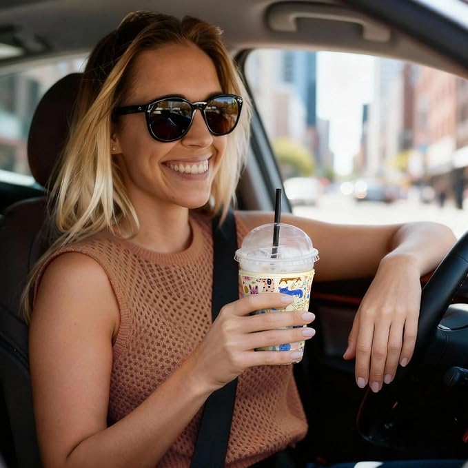 Iced Coffee Sleeve Reusable Large 30-32oz - Image 4