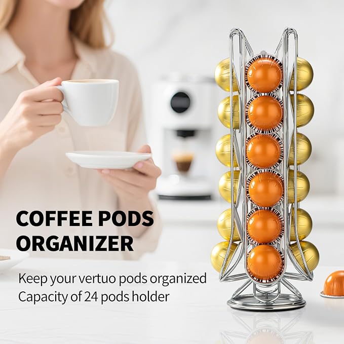 Vertuo Pod Holder，Coffee Pods Holder Stand - Image 2