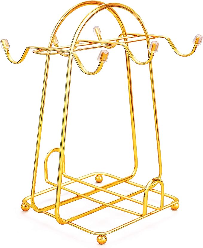 CHENP.HMC Home Storage Mug Hooks Stainless Steel Wire Rack Display Stand Service by CHENPH