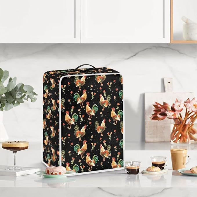 Rooster Coffee Maker Covers Heat-Resistant Waterproof Dust-Proof Dust Cover - Image 3