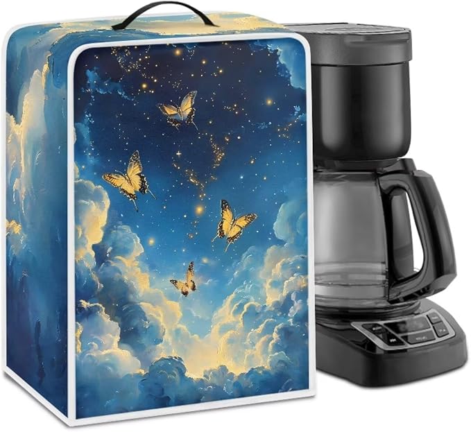 Sky Butterfly Coffee Machine Covers by Kathyboom