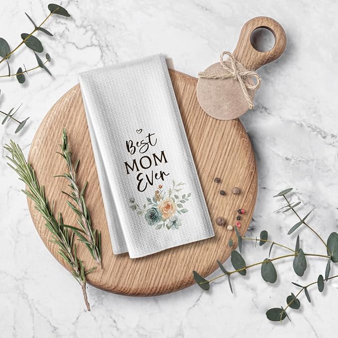 Daughter to Mom Towels- Funny Joked Absorbent Kitchen Tea Towel DéCor, Gifts - Image 6