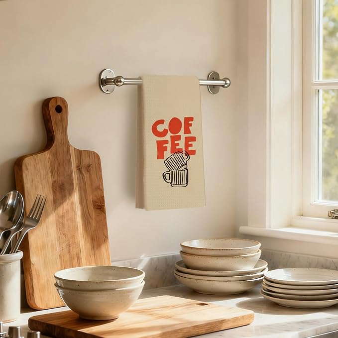 Vintage Funny Coffee Kitchen Dish Towels, Gifts - Image 4