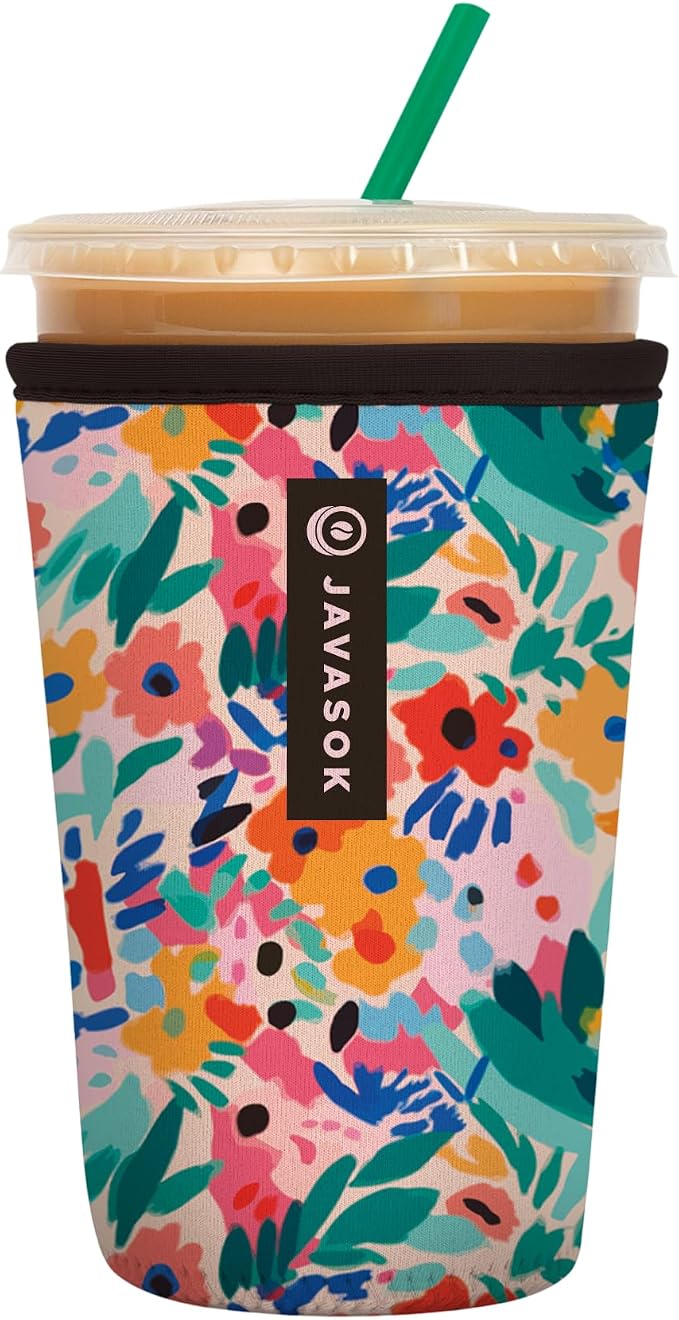Sok It JavaSok Iced Coffee & Cold Soda Insulated Neoprene Cup Sleeve by SokIt
