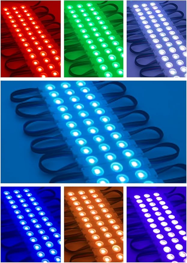 200PCS 110FT RGB LED Module Kit, 3 Led 5050 SMD LED Lights - Image 2