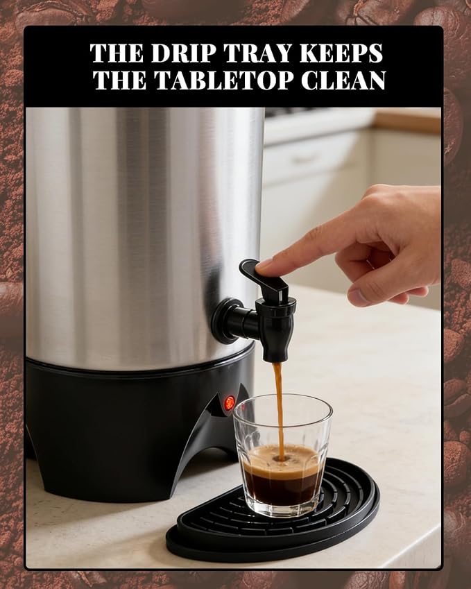 Coffee Drip Tray, Half-Round Drip Catcher - Image 7