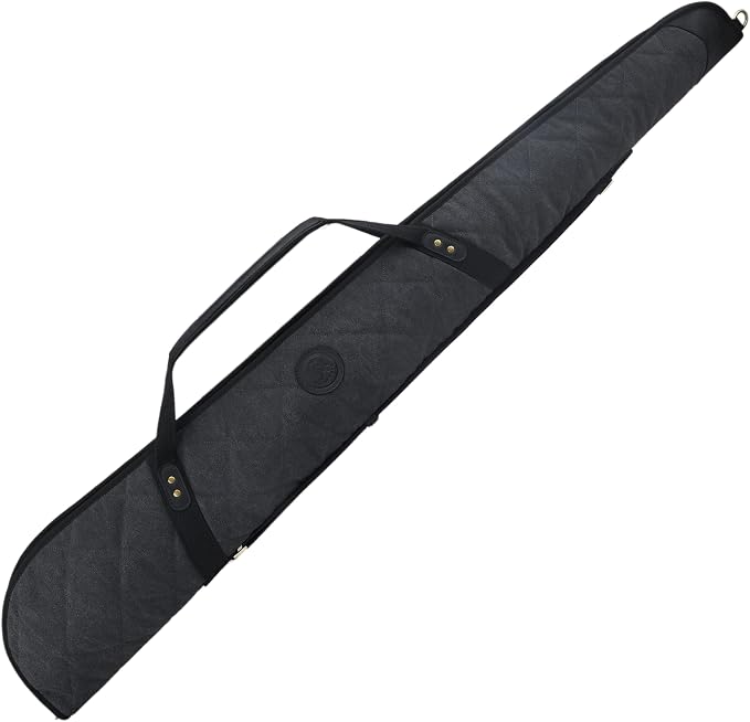 Tas Trost Scoped Rifle Soft Case 41“& 55” Long Gun Bag, Canvas Leather Shotgun - Image 6