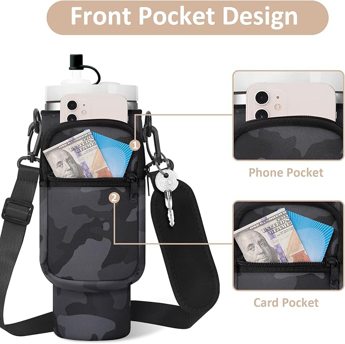 AceTreker Water Bottle Carrier Bag - Image 4