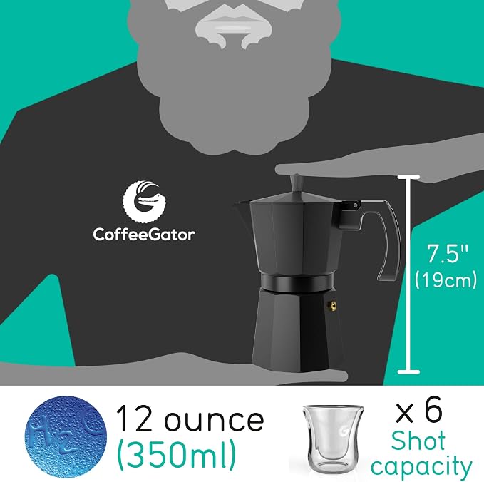 Coffee Gator Moka Pot - Image 5