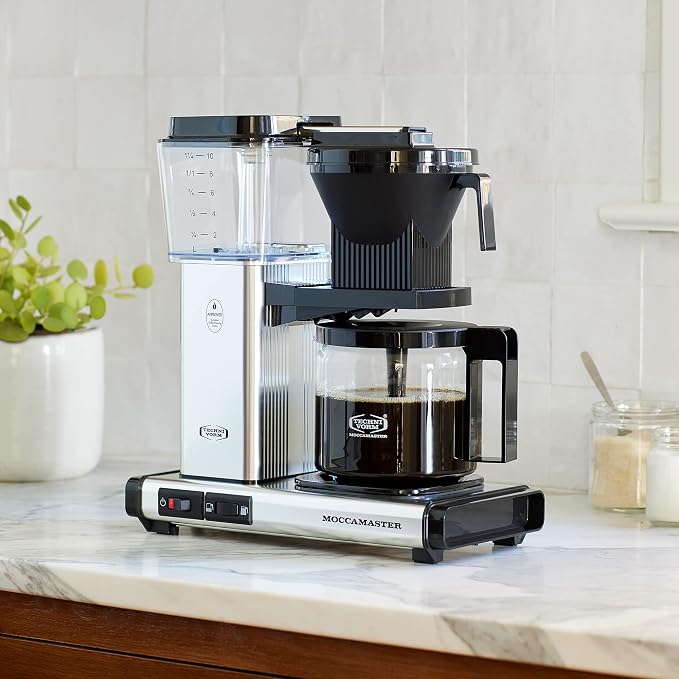 Moccamaster 53949 KBGV Select Coffee Maker, Stone Grey, 40 ounce - Image 7