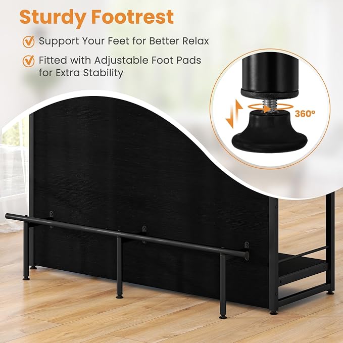Giantex Home Bar Unit, 4 Tier Liquor Bar Table - Image 8