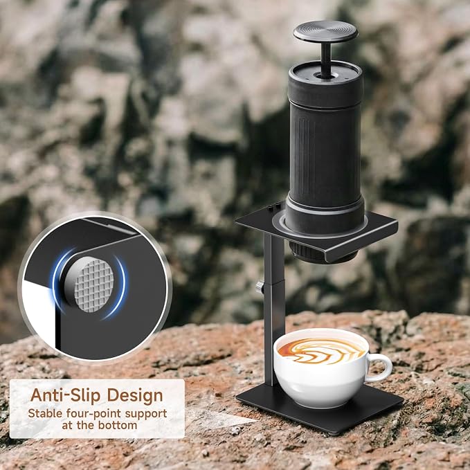 Portable Coffee Maker Stand, Adjustable-height Pour Over Dripper Stand - Image 5