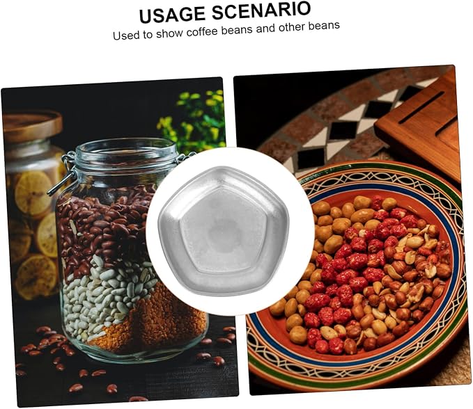 Cabilock Stainless Steel Bean Displaying Tray Multi-Function Coffee Bean - Image 8