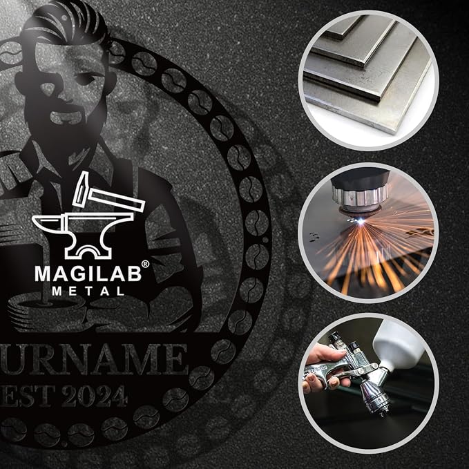 Custom Metal Coffee Bar Signs - Image 7