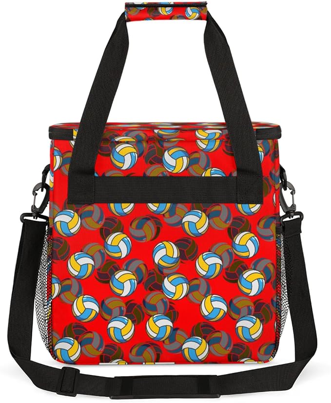 Volleyball Coffee Maker Travel Bag, Volleyball Large Carrying Storage Case - Image 5