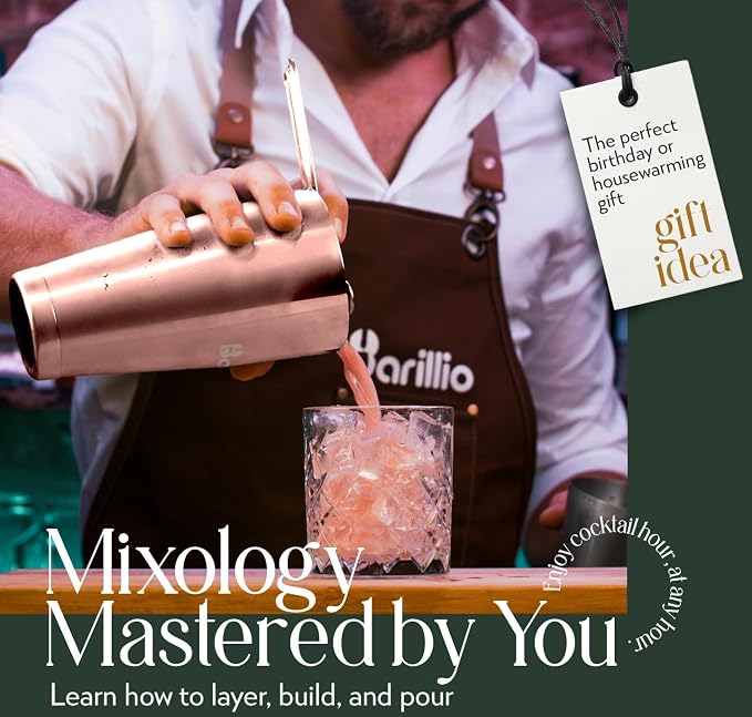 Barillio Rose Gold Mixology Bartender Kit - Image 7