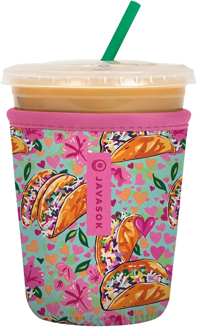Sok It JavaSok Iced Coffee & Cold Soda Insulated Neoprene Cup Sleeve by SokIt