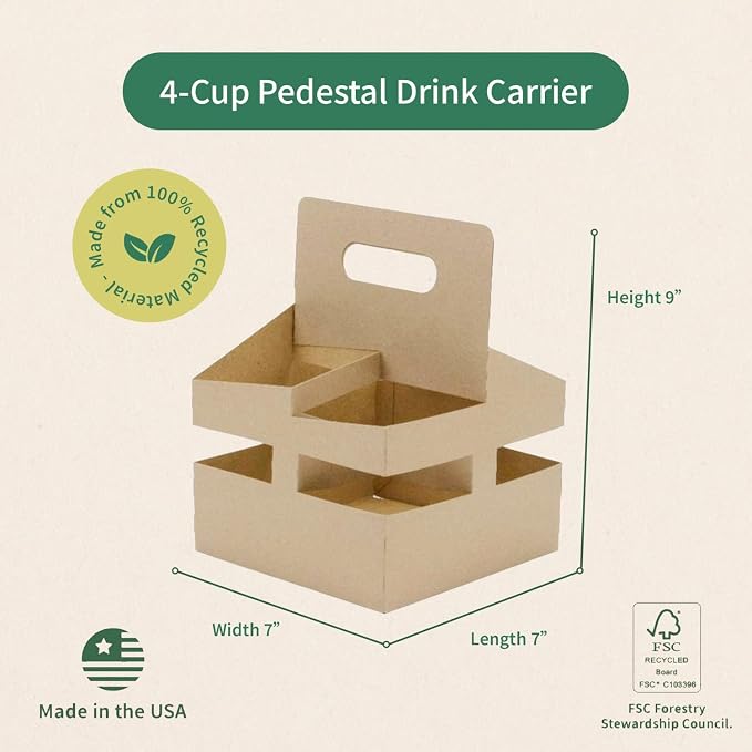 FC Meyer 4-Cup Drink Carrier - Image 2